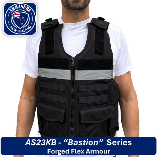 AS23KB - "Bastion" Series Forged Flex Armour Security Stab Proof Vest