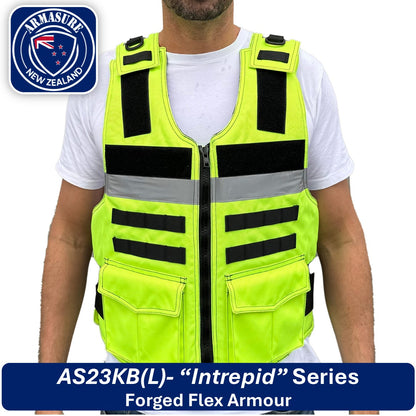 AS23KB(L) - "Intrepid" Series Security High Vis Stab Proof Vest