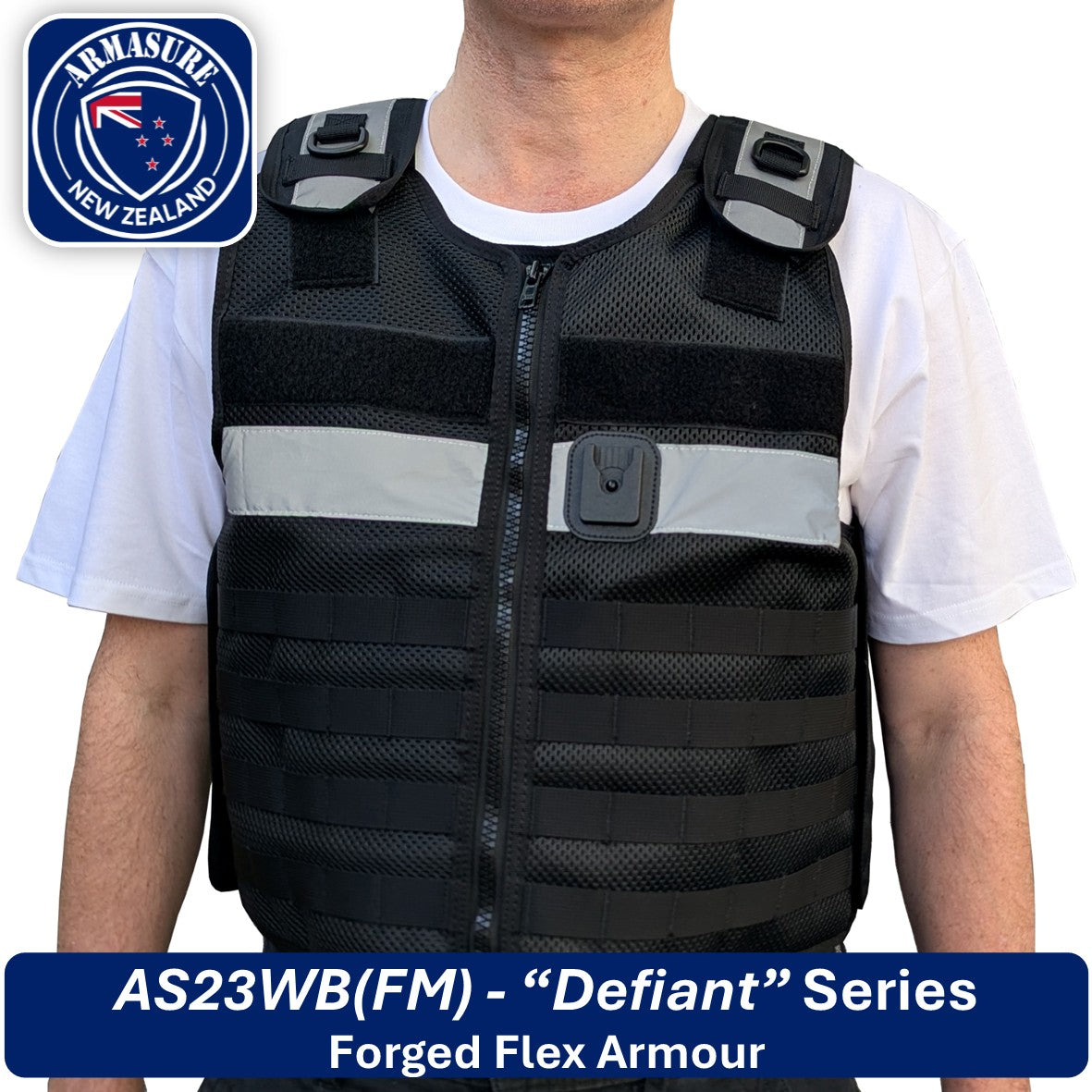 AS23WB(FM) - "Defiant" Series Forged Flex Armour Panel Stab Vest