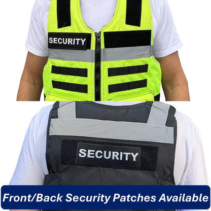 AS23KB(L) - "Intrepid" Series Security High Vis Stab Proof Vest